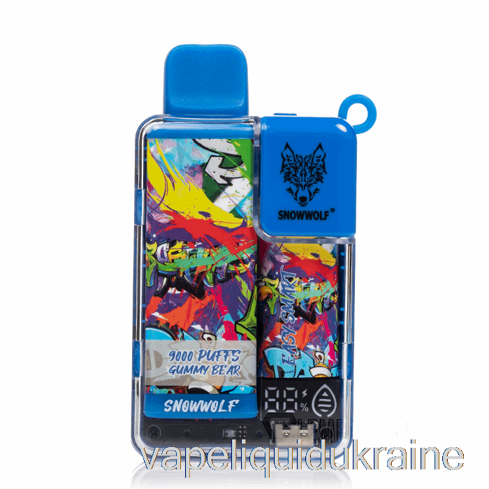 Vape Liquid Ukraine Snowwolf Easy Smart EA9000 Disposable Gummy Bear